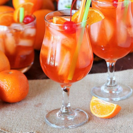 Orange Creamsicle Shirley Temple