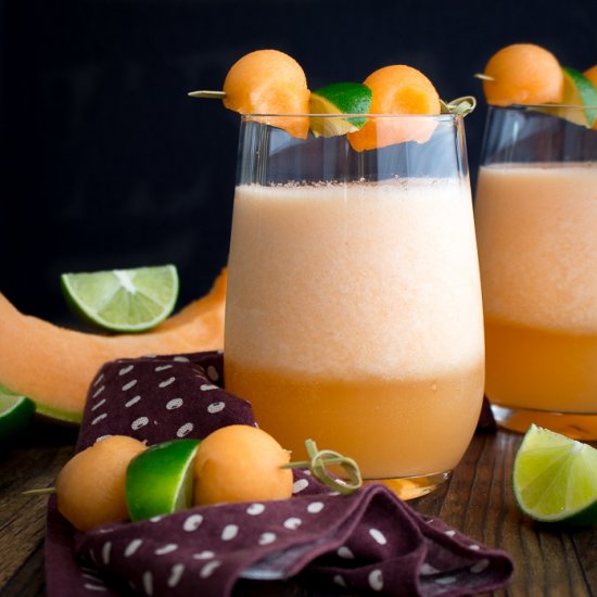 Cantaloupe Lime Agua Fresca