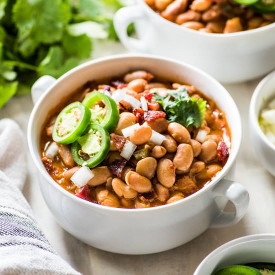 Mexican Charro Beans