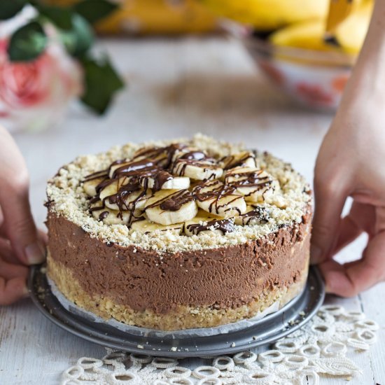 Chocolate Banana Cheesecake