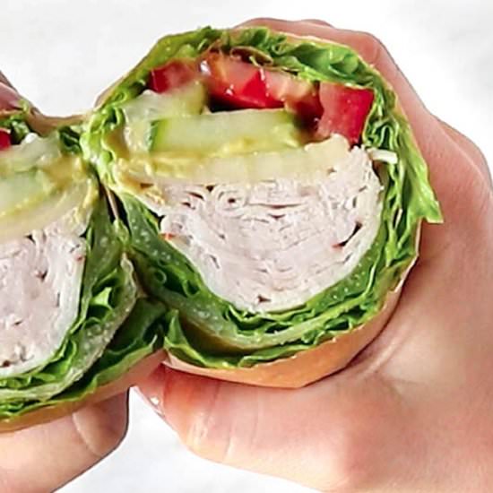 How To Make A Lettuce Wrap Sandwich