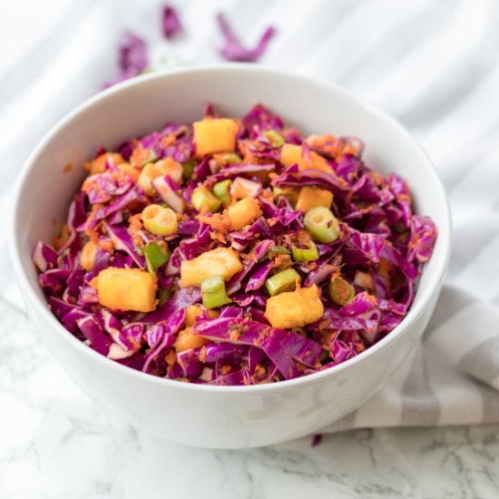 Asian Pineapple Slaw