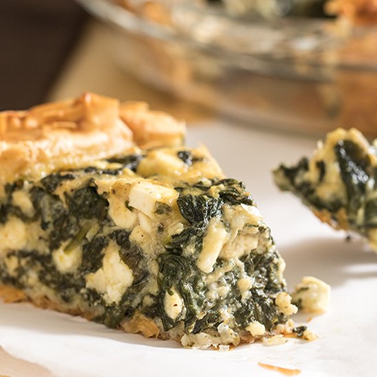 Very Cheesy Spinach Pie