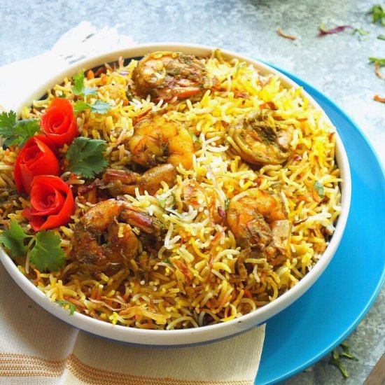 Shrimp Biryani