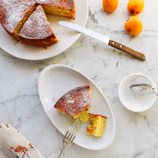 Loquat cake