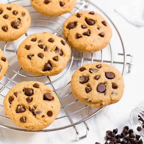 Honey Chocolate Chip Cookies