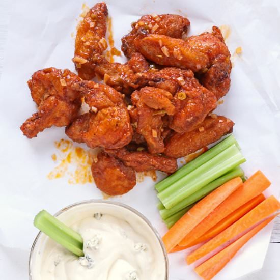 FRIED BUFFALO WINGS