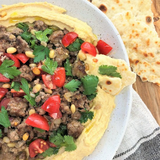 Lamb with Hummus