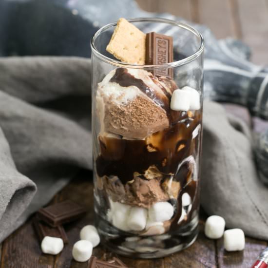 S’mores Ice Cream Sundae