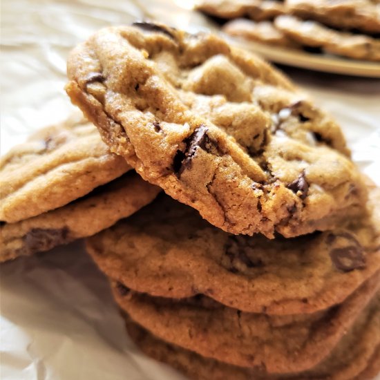 Browned Butter Chewy Cookies