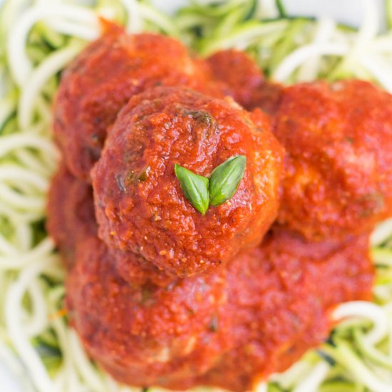 Healthy Turkey Meatballs