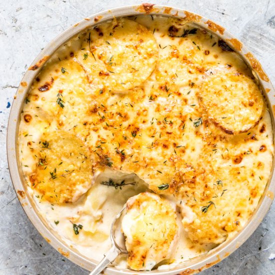 Easy Scalloped Potatoes