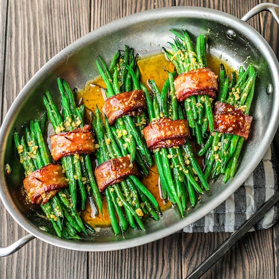 Green Bean Bundles with Bacon