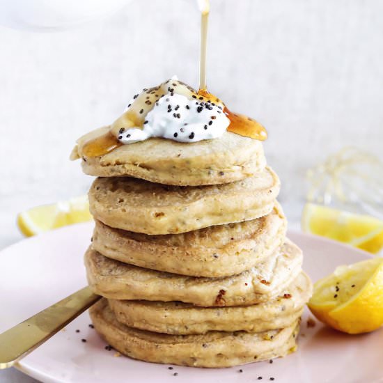 Lemon Chia Pancakes