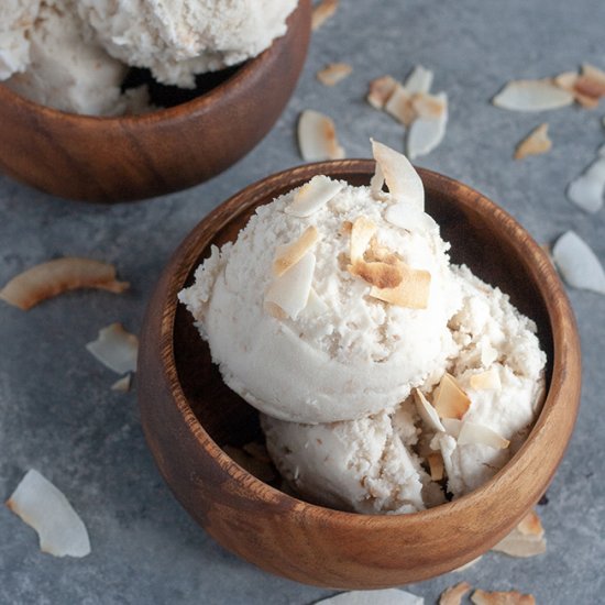 Toasted Coconut Ice Cream