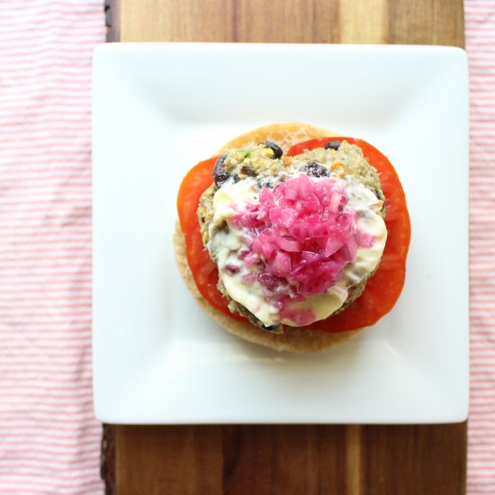 Shrimp and Black Bean Burgers