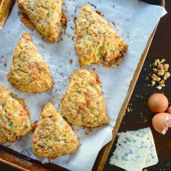 Rosemary Blue Cheese Scones