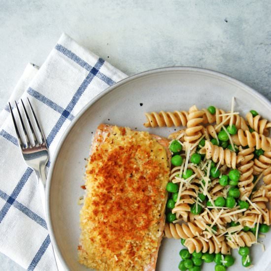 Baked Panko Salmon