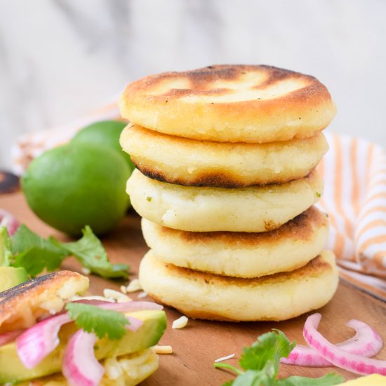 Homemade Arepas