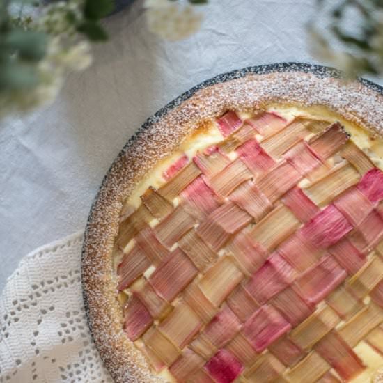 Rhubarb Galette