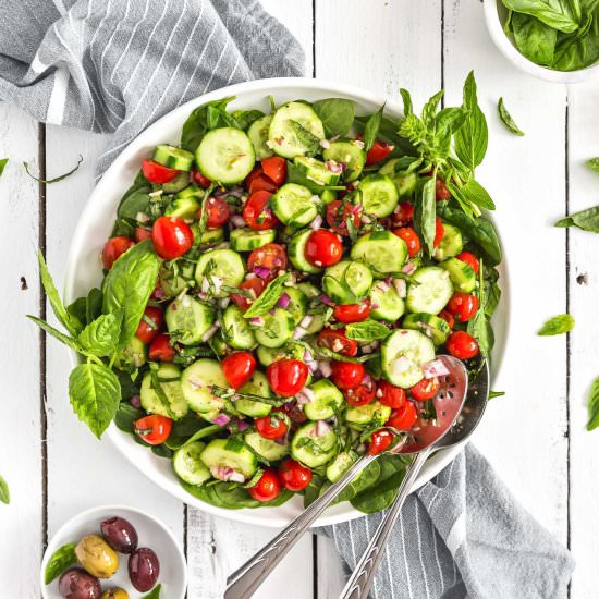 Cucumber Tomato Salad