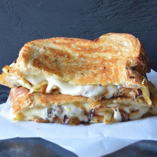 french onion grilled cheese.