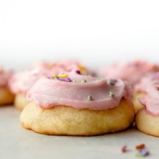 Soft Cakey Sugar Cookies