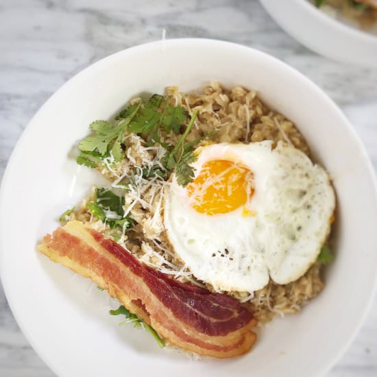 savory oatmeal