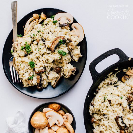 Creamy Mushroom Risotto