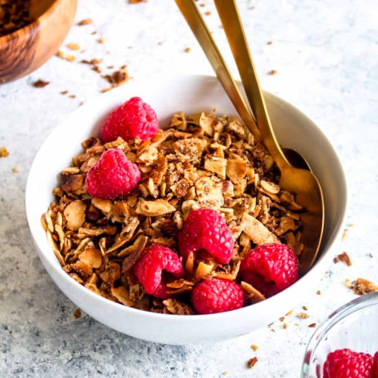 Paleo Coconut Almond Granola