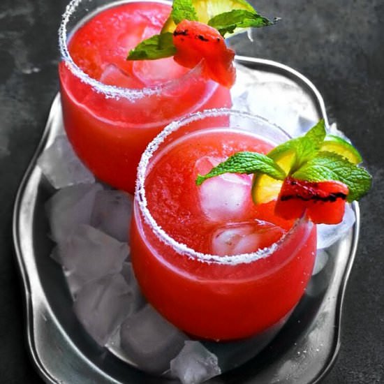 Watermelon-Habanero Margarita