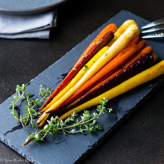 Roasted Honey Glazed Carrots