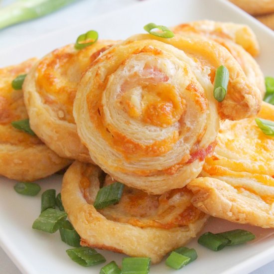 Bacon Cheddar Pinwheels