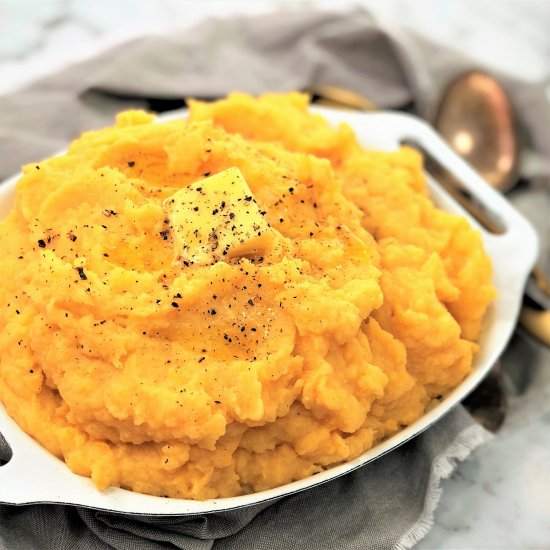 Pumpkin Ricotta Mashed Potatoes