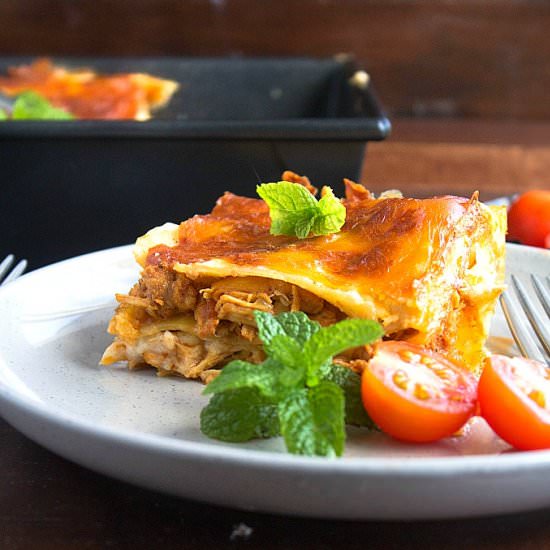 Butter Chicken Lasagna