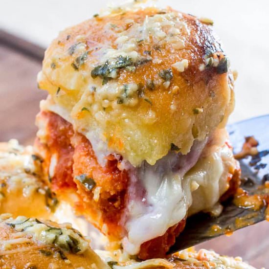 Chicken Parmesan Sliders