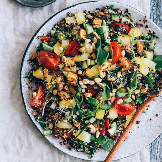 Mediterranean Quinoa Salad