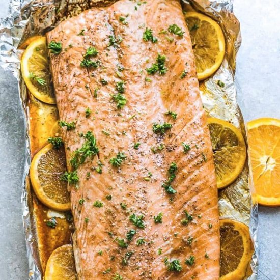 Orange Sesame Salmon