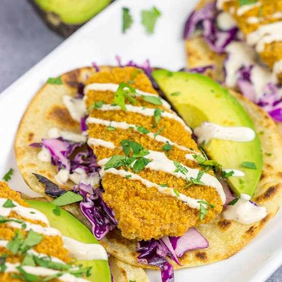 Crispy Baja Fish Tacos