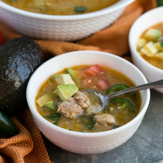 Paleo White Chicken Chili