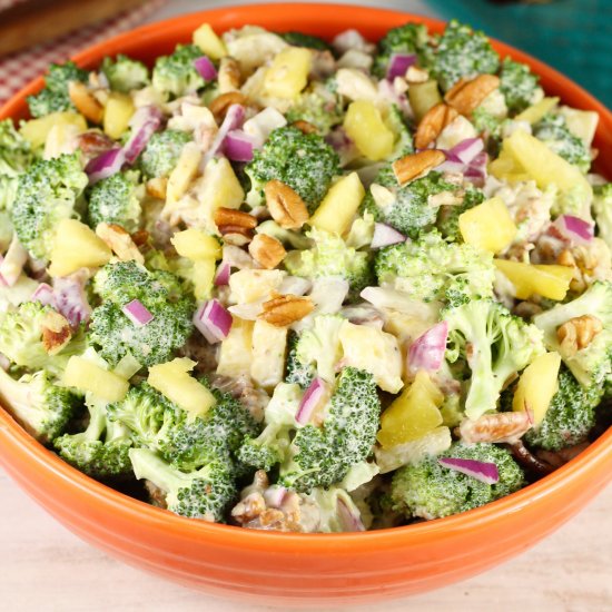 Broccoli Pineapple Salad