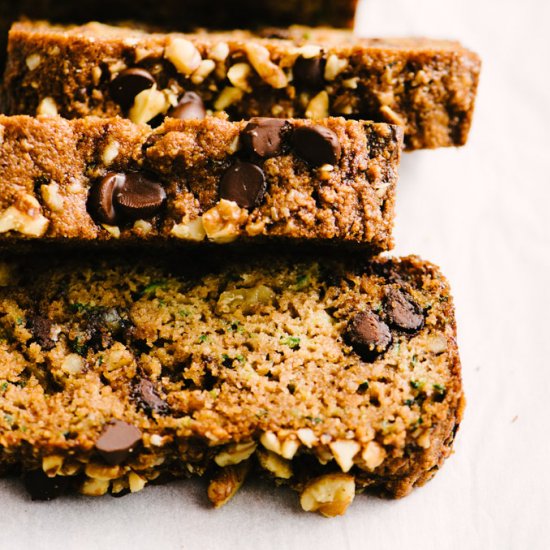 Paleo Zucchini Bread