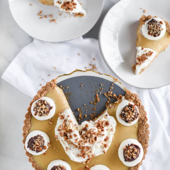 Pecan Banoffee Pie