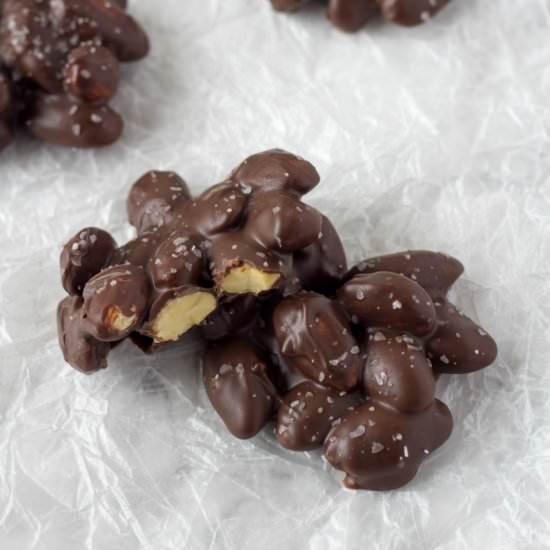 Keto Chocolate Covered Almonds