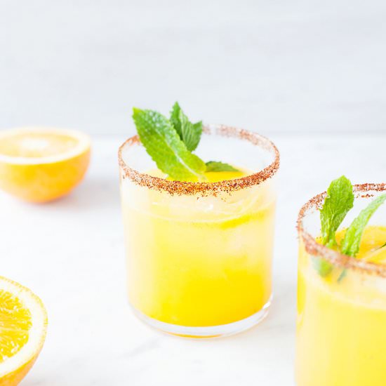 Citrus Kombucha Margaritas