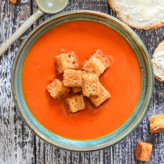 Vegan Instant Pot Tomato Soup