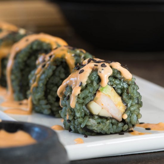 Hulk Maki With Spicy Mayo