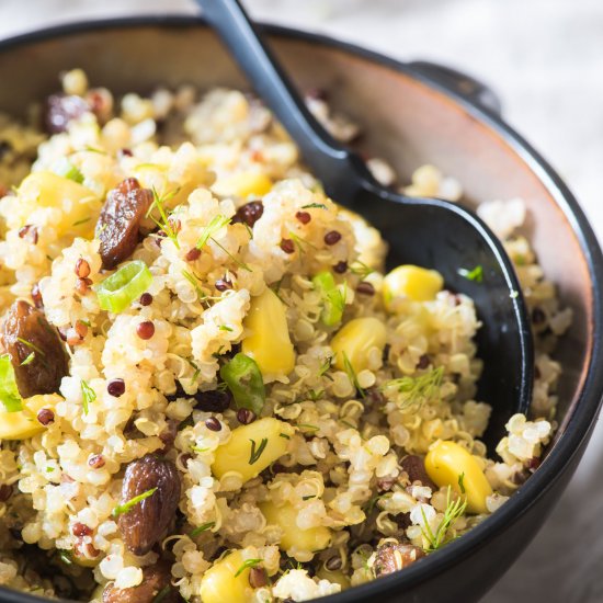 Curried Quinoa Pilaf