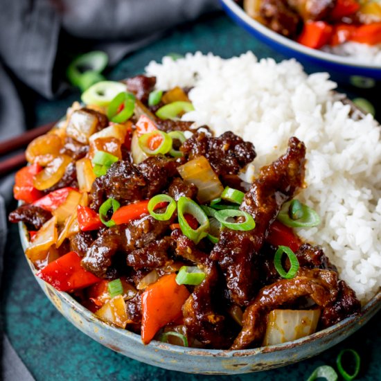 Crispy Orange Beef