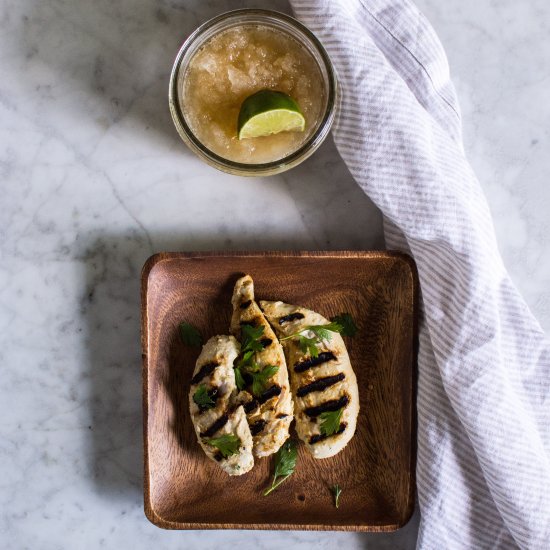 Grilled Yogurt Chicken Tenders